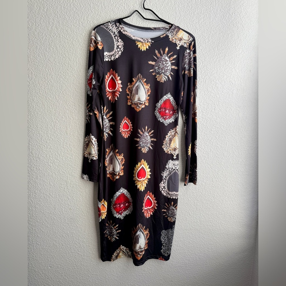 Charmed Heart Bodycon Dress